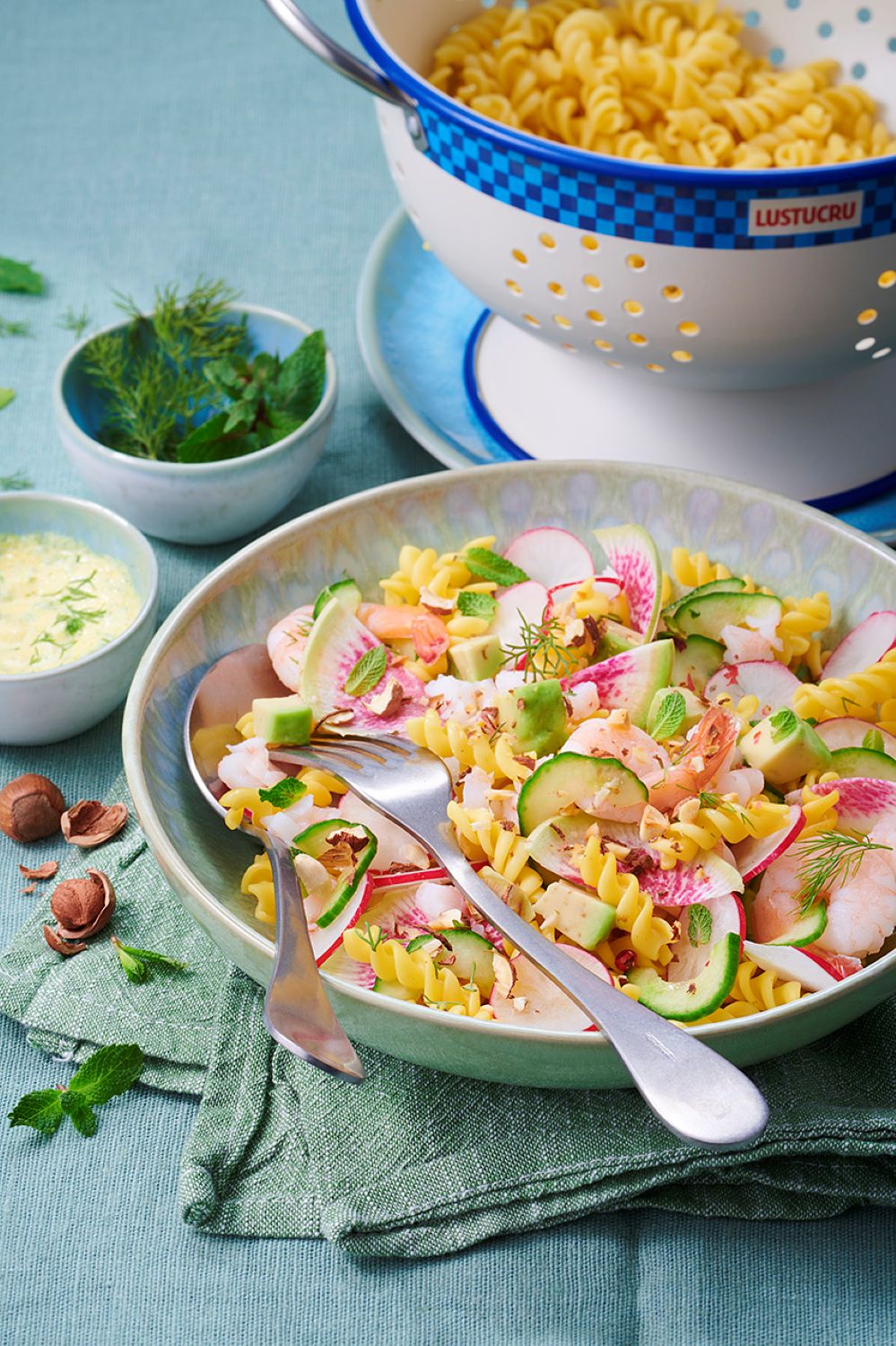 Salade de torsades à l’avocat