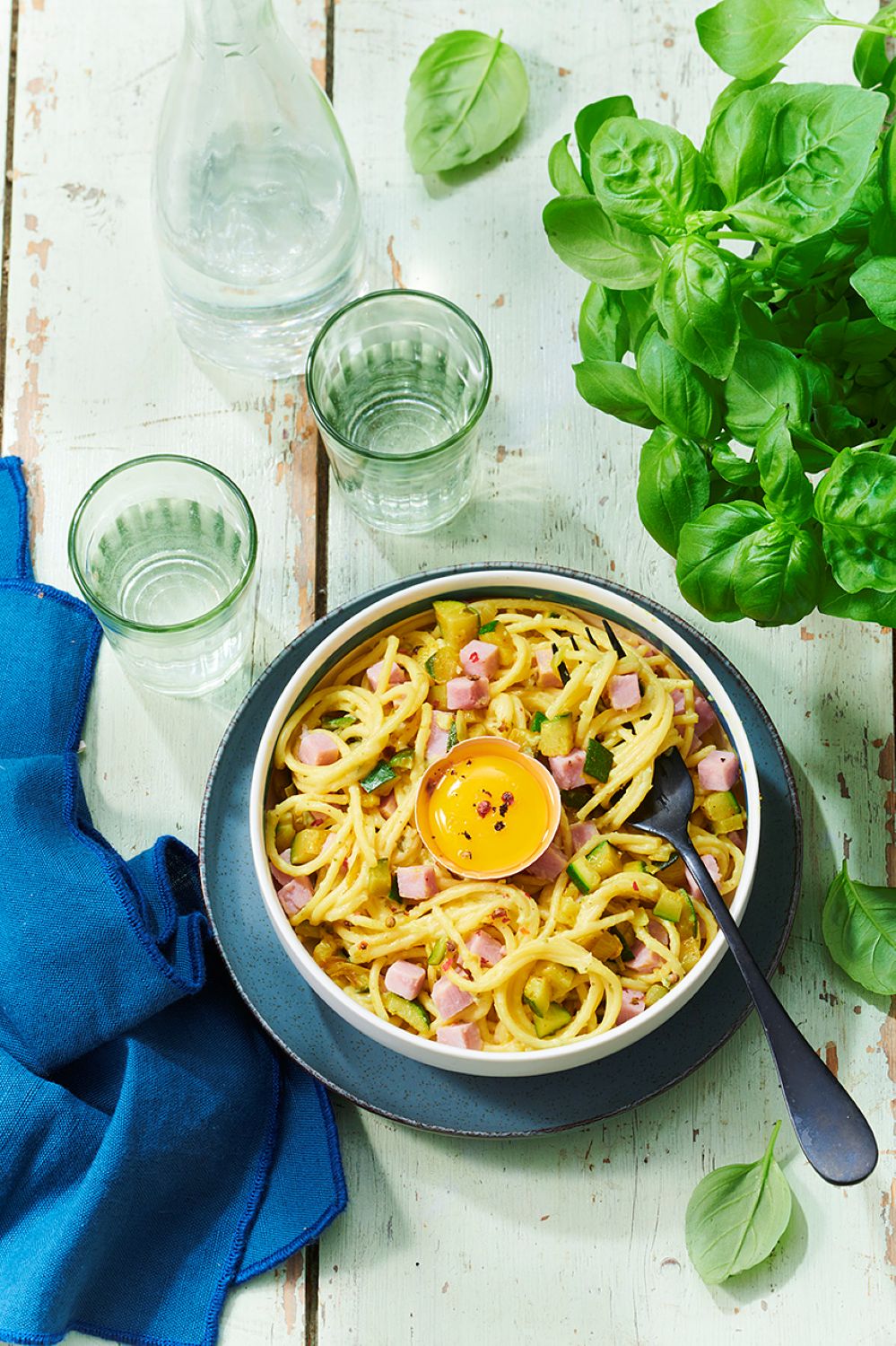Spaghetti sauce aux courgettes