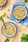 Coquillettes au saumon et aux épinards