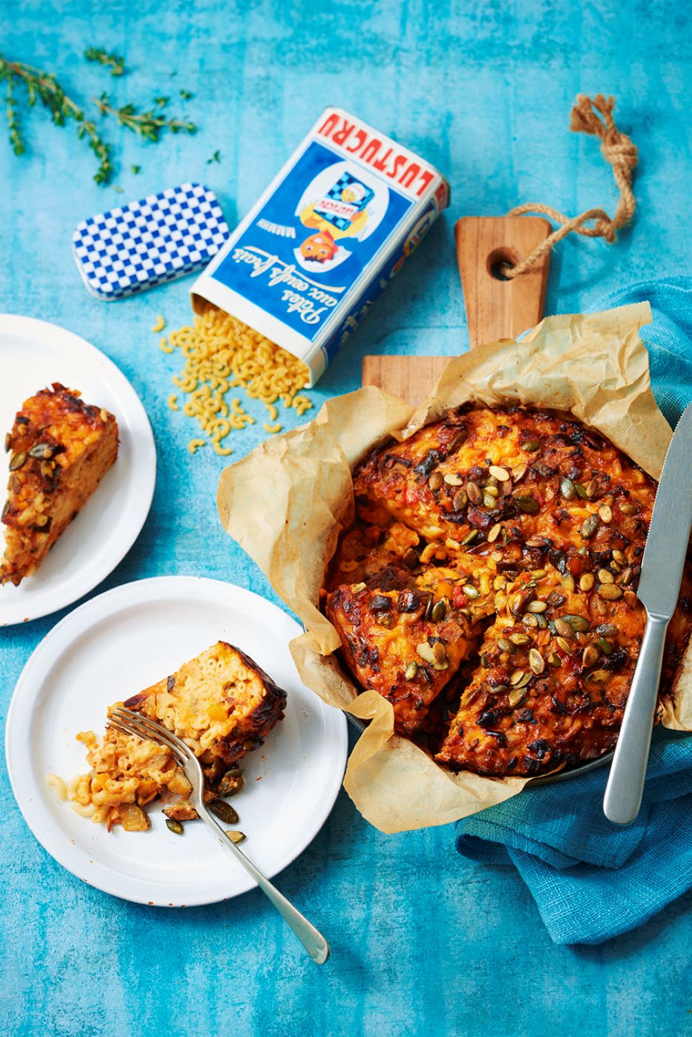 Tarte du sud aux coquillettes