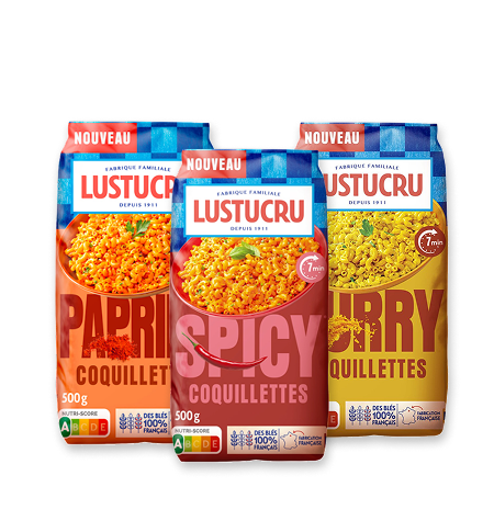 Pâtes aromatisées