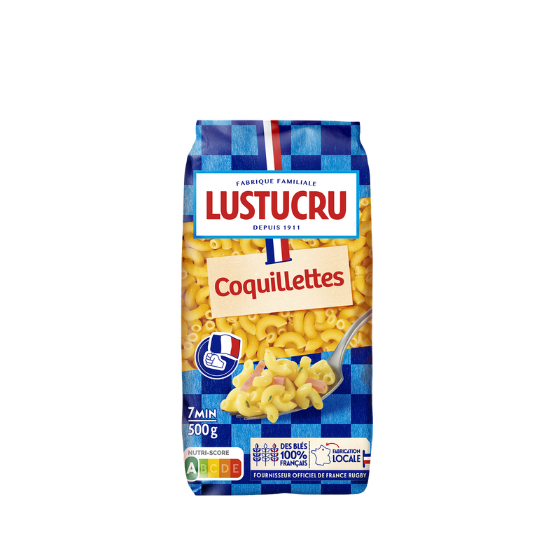 Paquet de Coquillettes Lustucru 500g