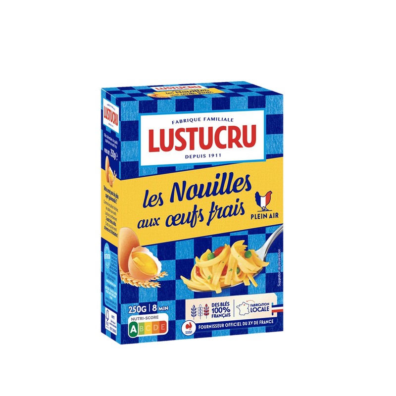 Paquet de Nouilles aux oeufs frais Lustucru 250g